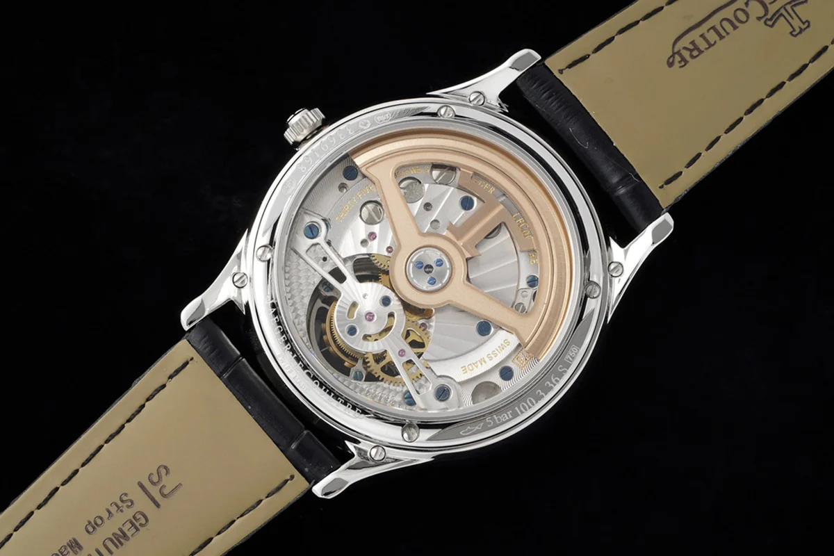 Master Control Tourbillon Black Dial in Steel