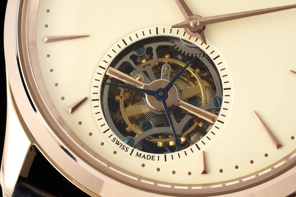 Master Control Tourbillon White Dial in Rose Gold