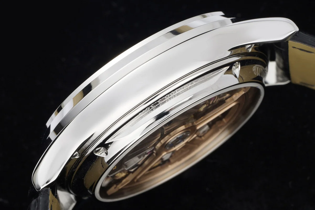 Master Control Tourbillon White Dial in Steel