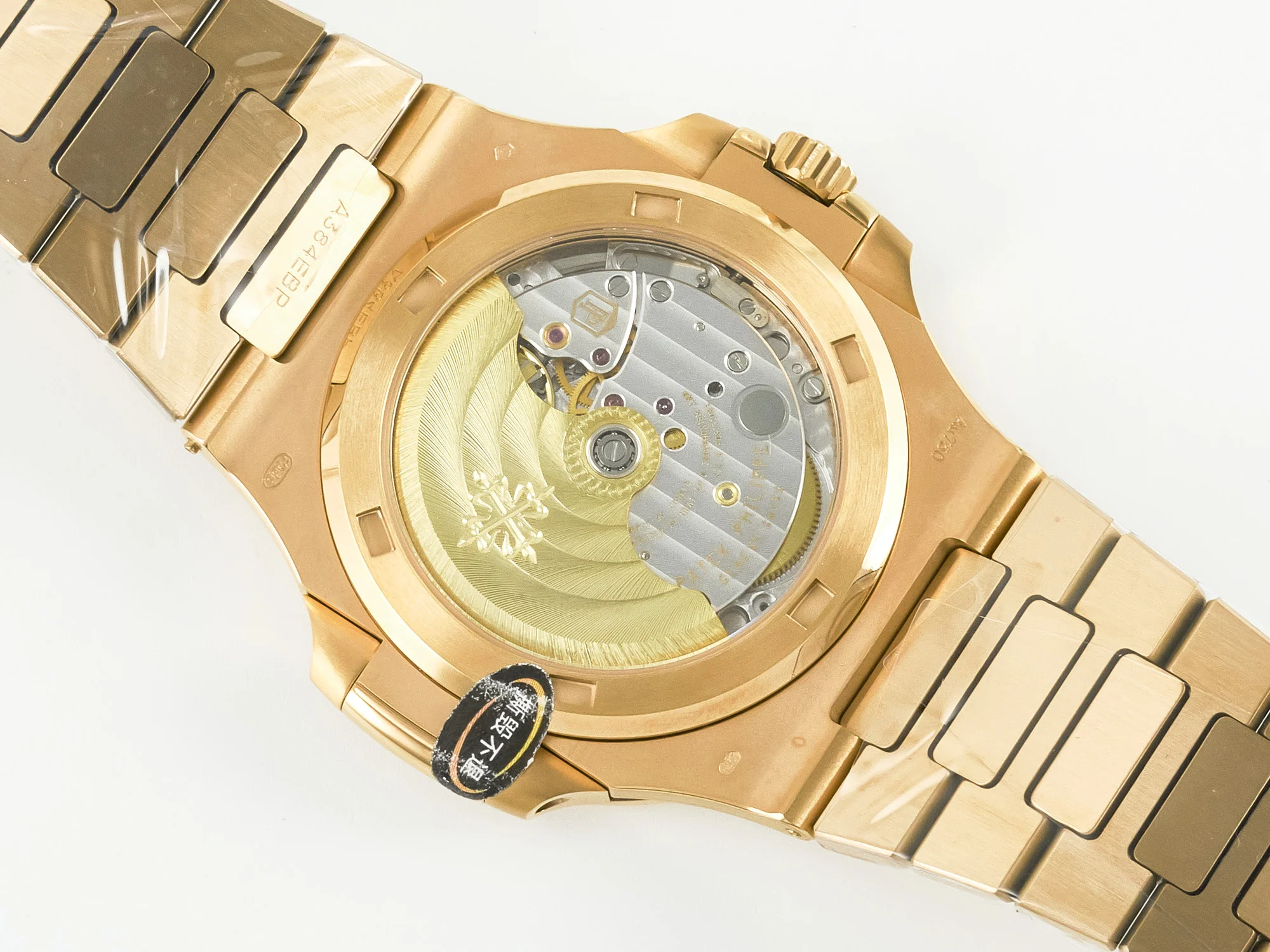 Nautilus 5711/1R-001 RG 3KF 1:1 Best Edition Gray Textured Dial on RG Bracelet Super Clone 26-330
