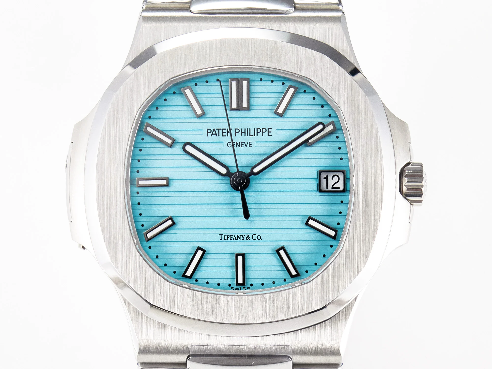 Nautilus 5711 3KF 1:1 Best Edition Tiffany Blue Dial on SS Bracelet A324 Super Clone V2