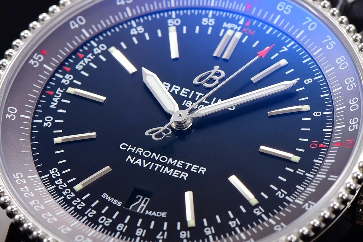 Navitimer Automatic 41 Black Dial in Steel