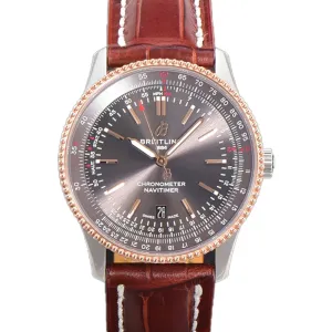 Navitimer Automatic 41 Slate Grey Dial in Rose Gold