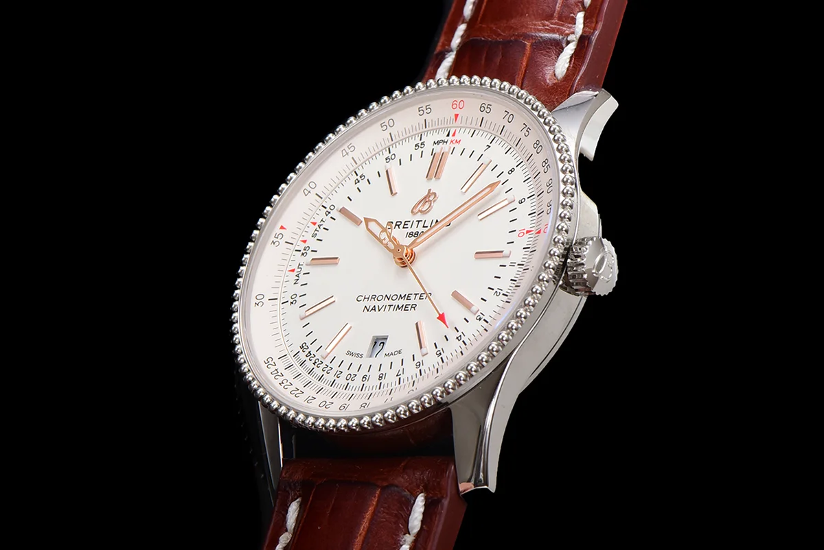 Navitimer Automatic 41 White Dial in Steel