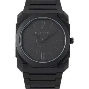Octo Finissimo Black Dial Ceramic