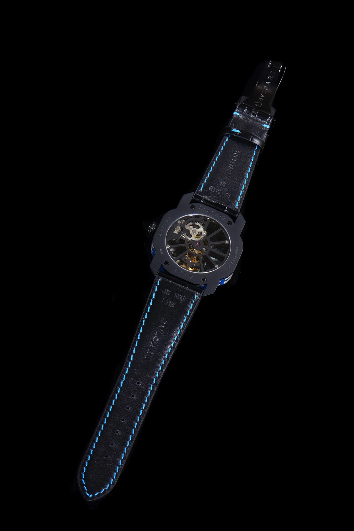 Octo Roma Watch with Blue Markers