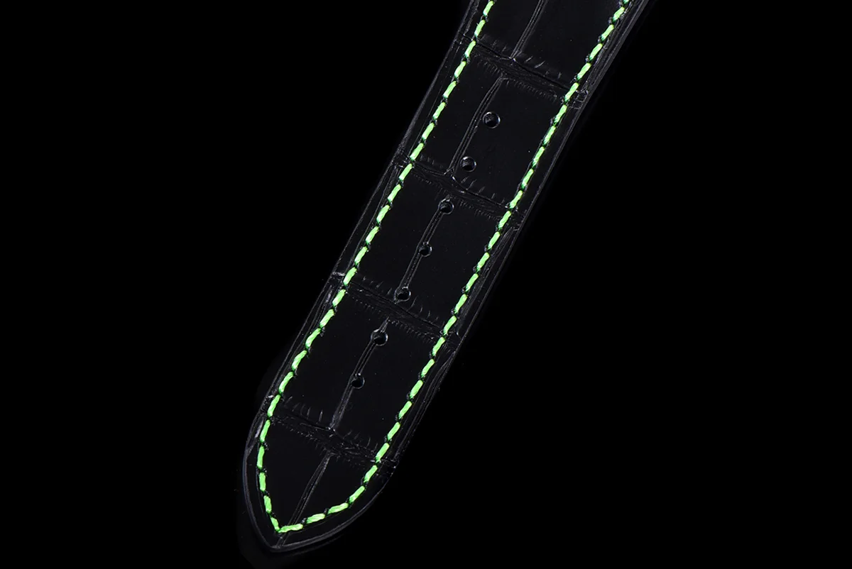 Octo Roma Watch with Green Markers