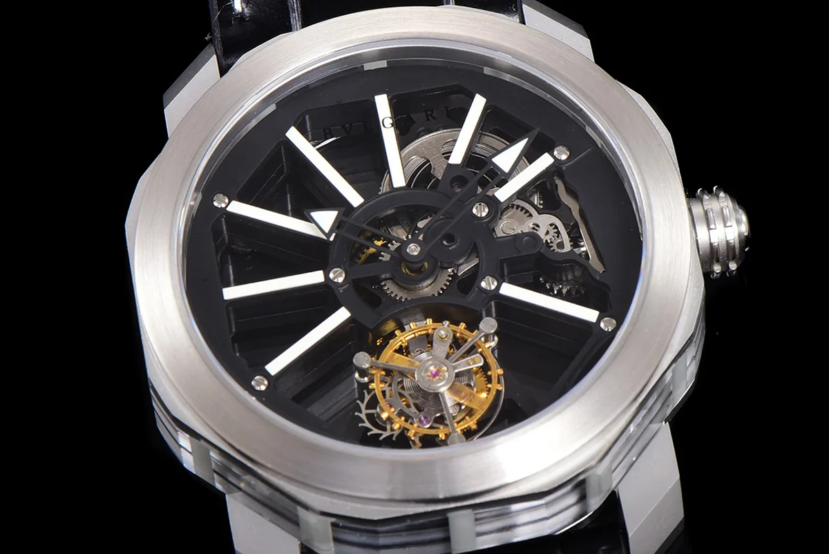 Octo Roma Watch with White Markers