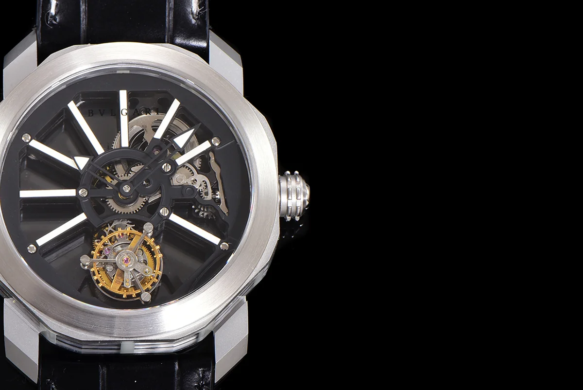 Octo Roma Watch with White Markers