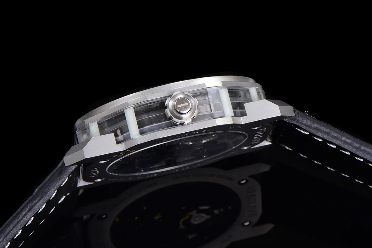Octo Roma Watch with White Markers