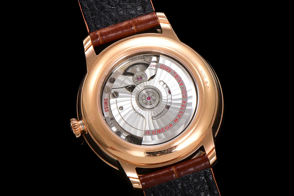Omega De Ville Prestige Co‑Axial Master Chronometer 40mm White Dial in Rose Gold