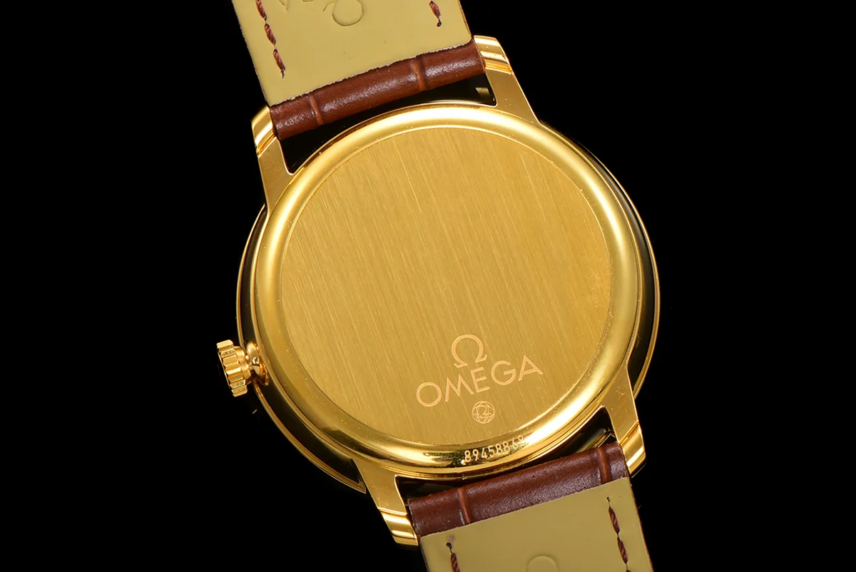 Omega De Ville Prestige Co‑Axial Master Chronometer 40mm White Dial in Yellow Gold
