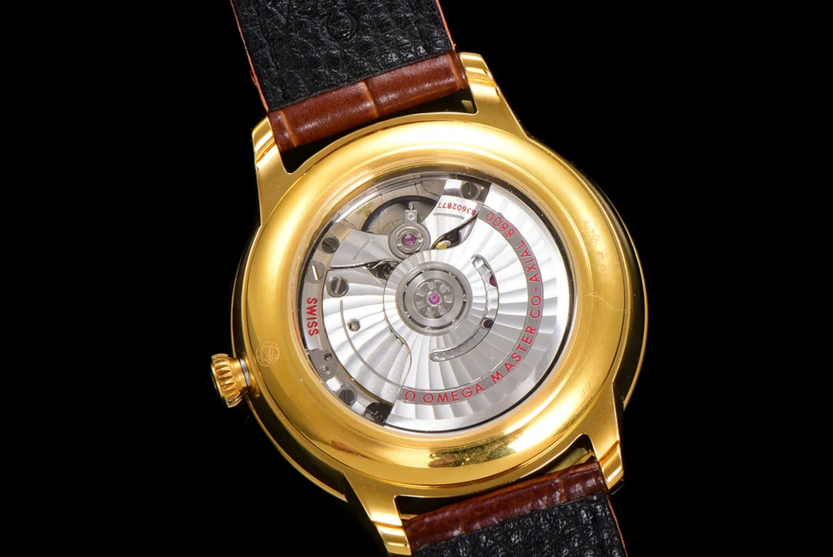 Omega De Ville Prestige Co‑Axial Master Chronometer 40mm White Dial in Yellow Gold