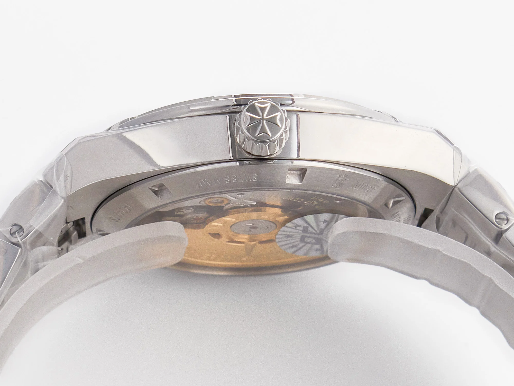 Overseas 4500V SS ZF 1:1 Best Edition Blue Dial on SS Bracelet A5100