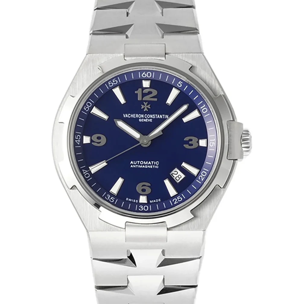 Overseas Automatic 47040 Blue Dial in Steel