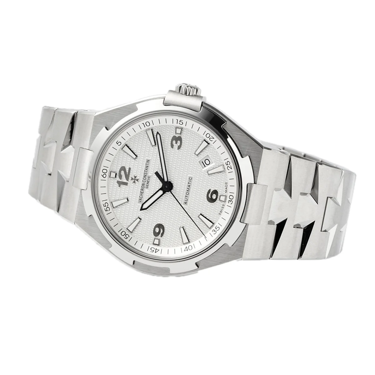 Overseas Automatic 47040 White Dial in Steel