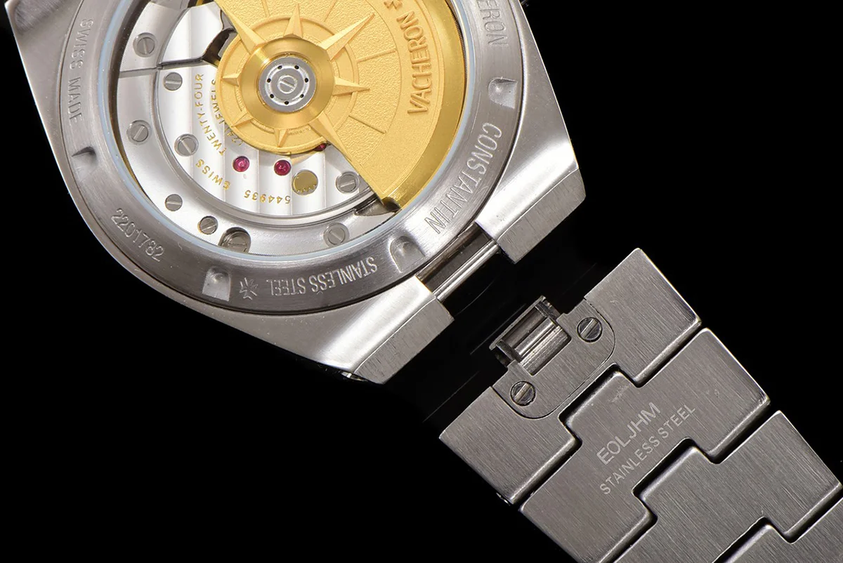 Overseas Pink Dial Ref. 4205 35mm in Steel