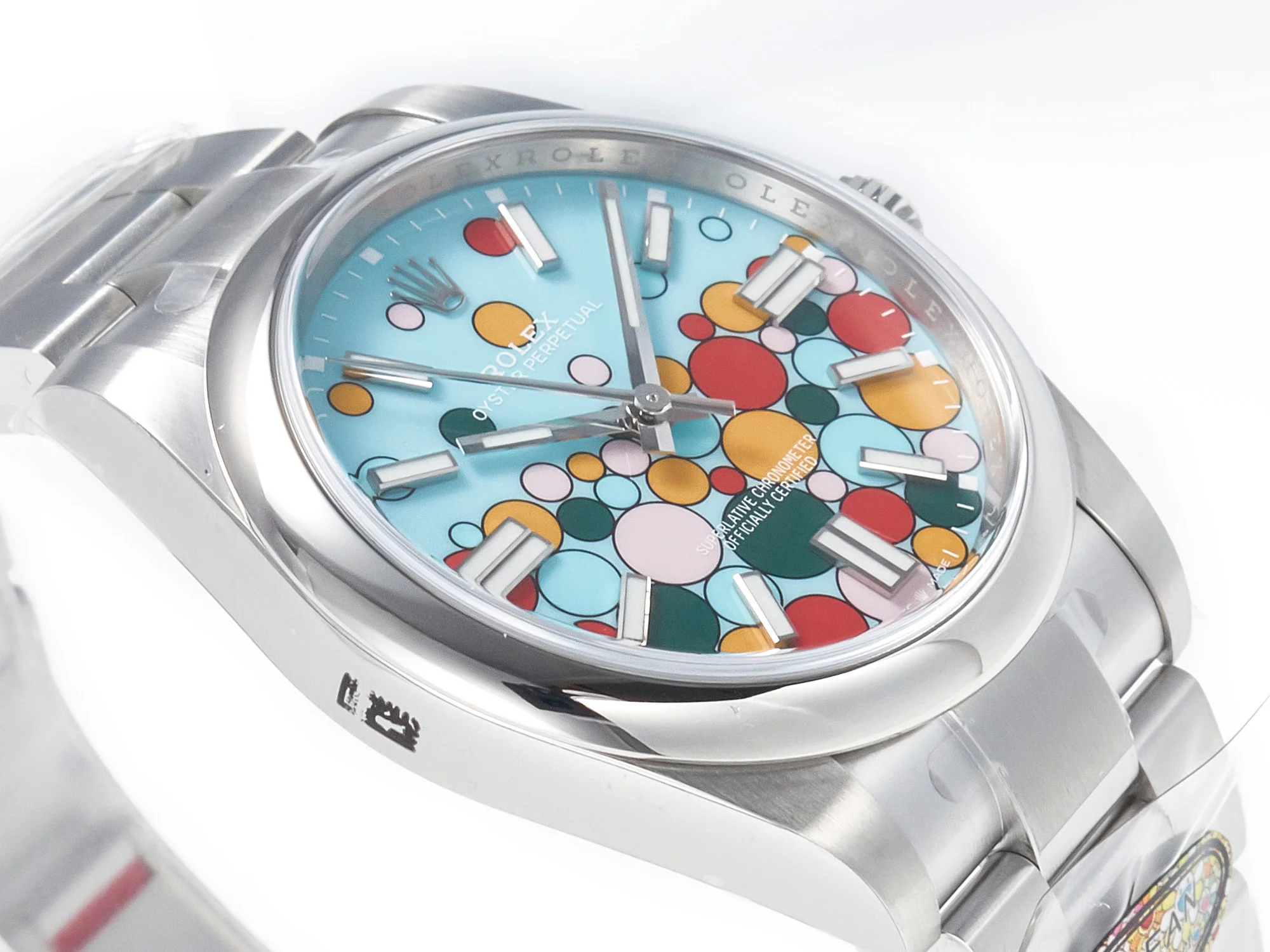 Oyster Perpetual 41mm 124300 Clean 1:1 Best Edition 904L Steel Balloon Dial on SS Bracelet VR3230