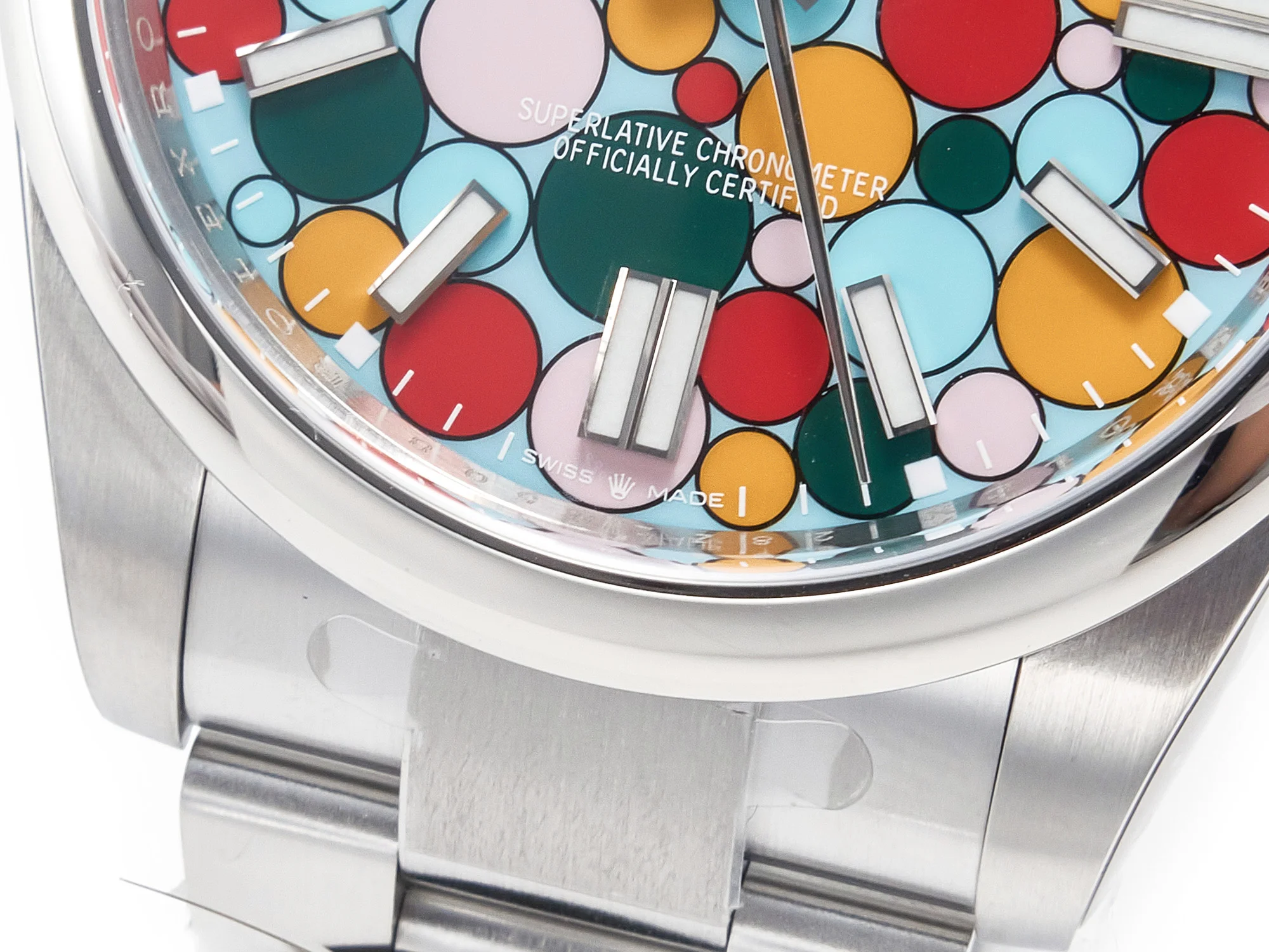 Oyster Perpetual 41mm 124300 Clean 1:1 Best Edition 904L Steel Balloon Dial on SS Bracelet VR3230
