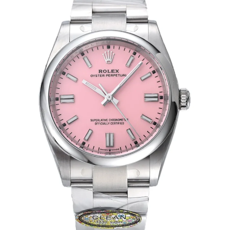Oyster Perpetual 41mm Candy Pink Dial 124300