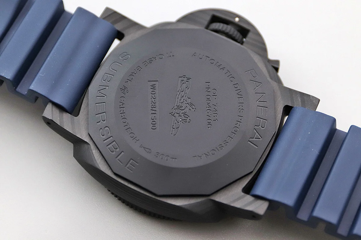PAM1232 Submersible QuarantaQuattro Carbotech™ Blu Abisso 44mm