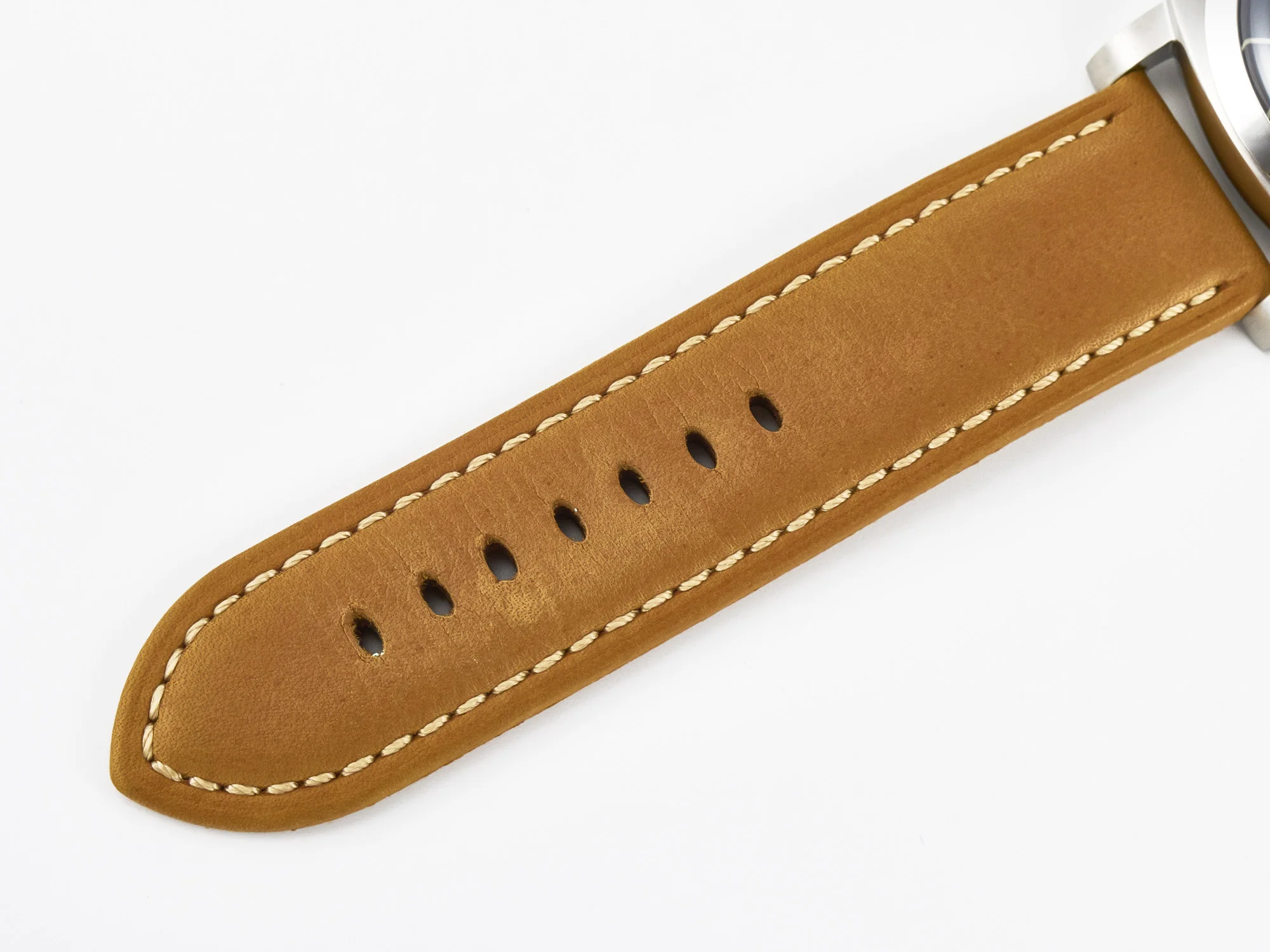 PAM127 E VSF 1:1 Best Edition on Brown Leather Strap A6497 with Y-Incabloc