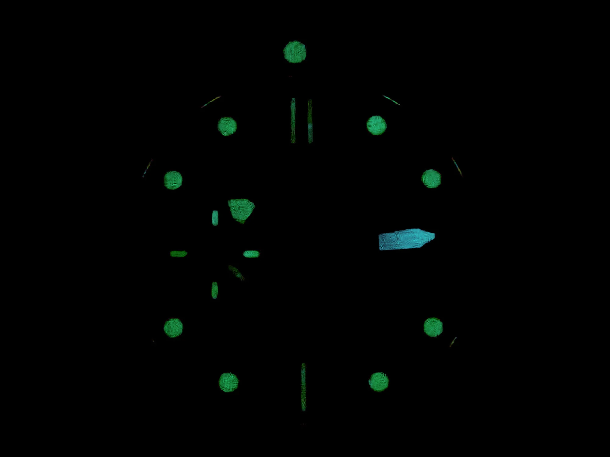 PAM1287 V TTF 1:1 Best Edition Green Dial on Green Nylon Strap P900