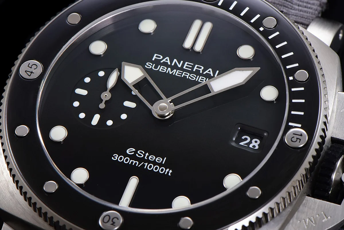 PAM1288 Submersible QuarantaQuattro ESteel™ Grigio Roccia 44mm