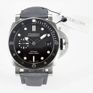 PAM1288 Y VSF 1:1 Best Edition Gray Dial on Gray Nylon Strap P900