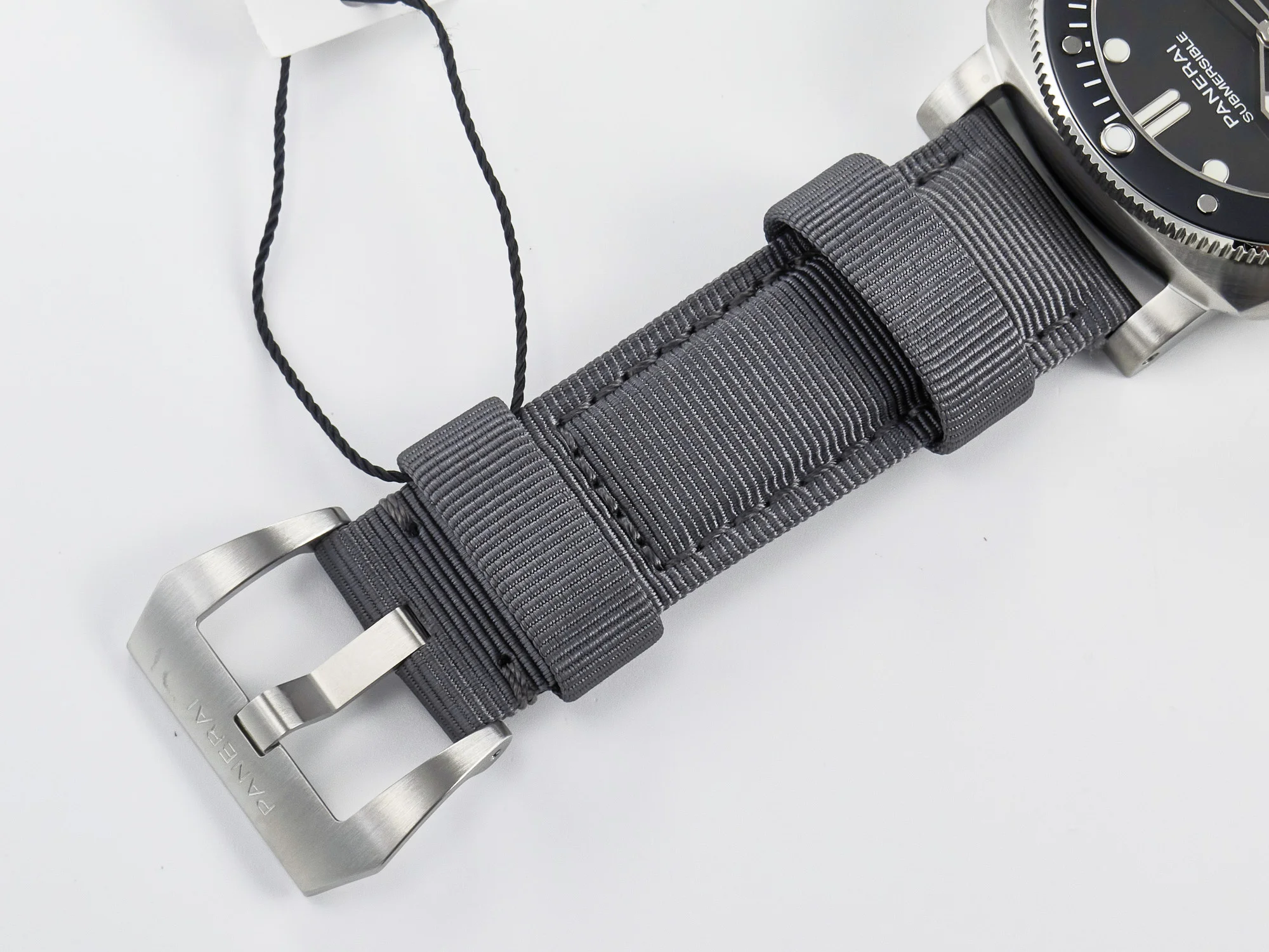PAM1288 Y VSF 1:1 Best Edition Gray Dial on Gray Nylon Strap P900