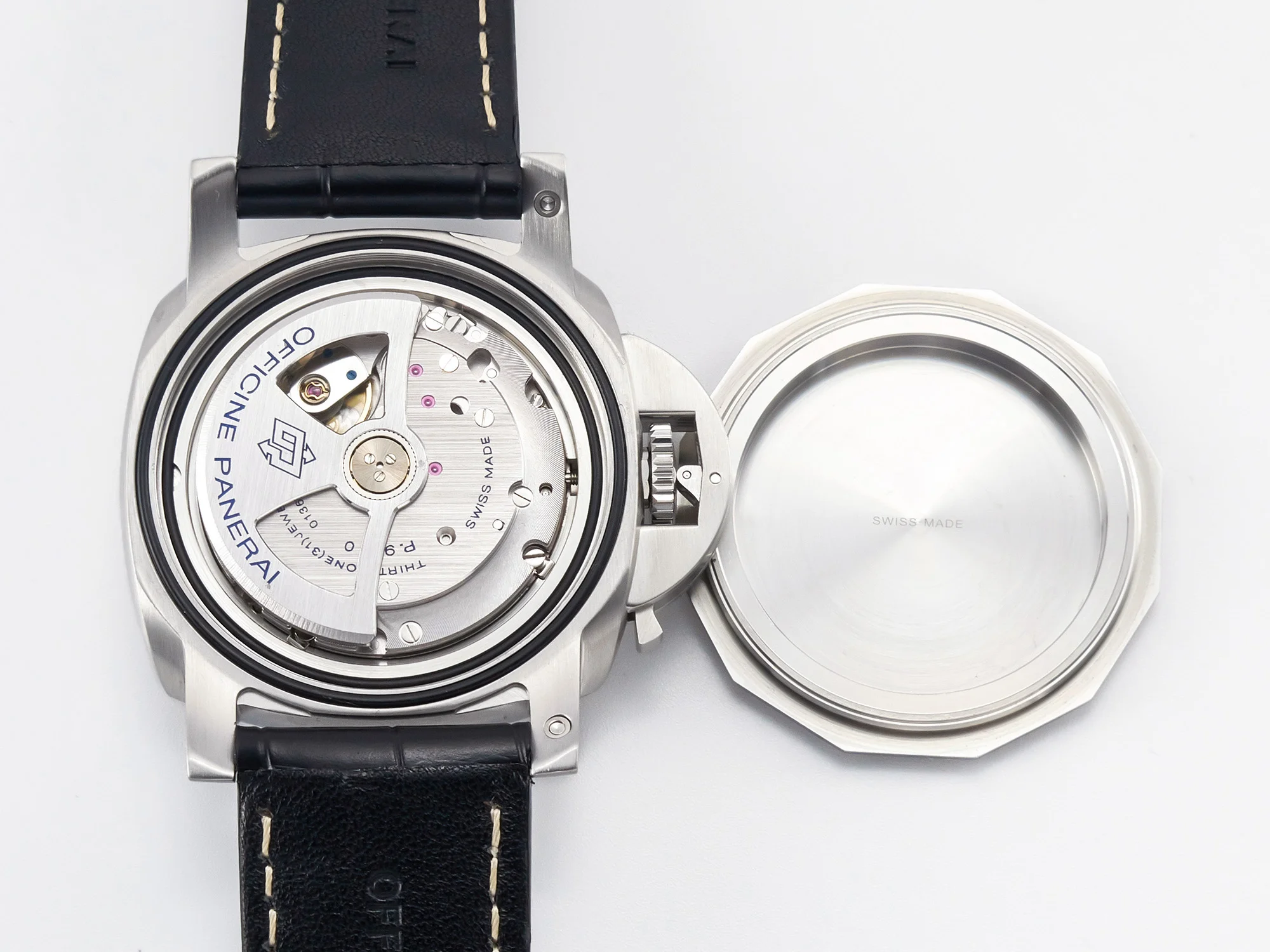 PAM1312 W VSF 1:1 Best Edition Black Dial on Black Leather Strap P.9010 Clone
