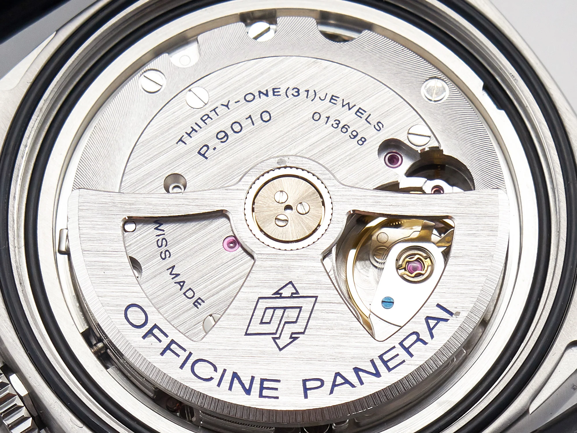 PAM1312 W VSF 1:1 Best Edition Black Dial on Black Leather Strap P.9010 Clone