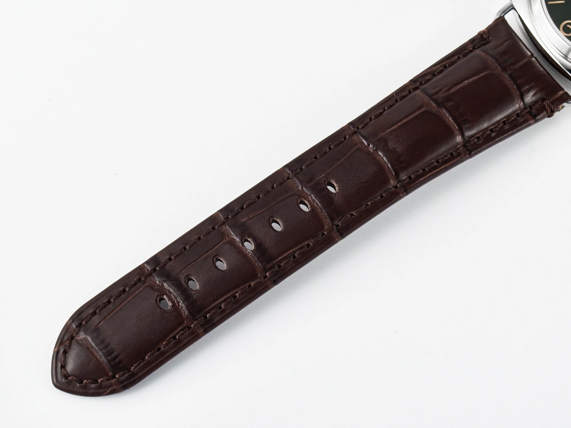 PAM1386 Radiomir 40mm TTF 1:1 Best Edition Green Dial on Brown Leather Strap P900
