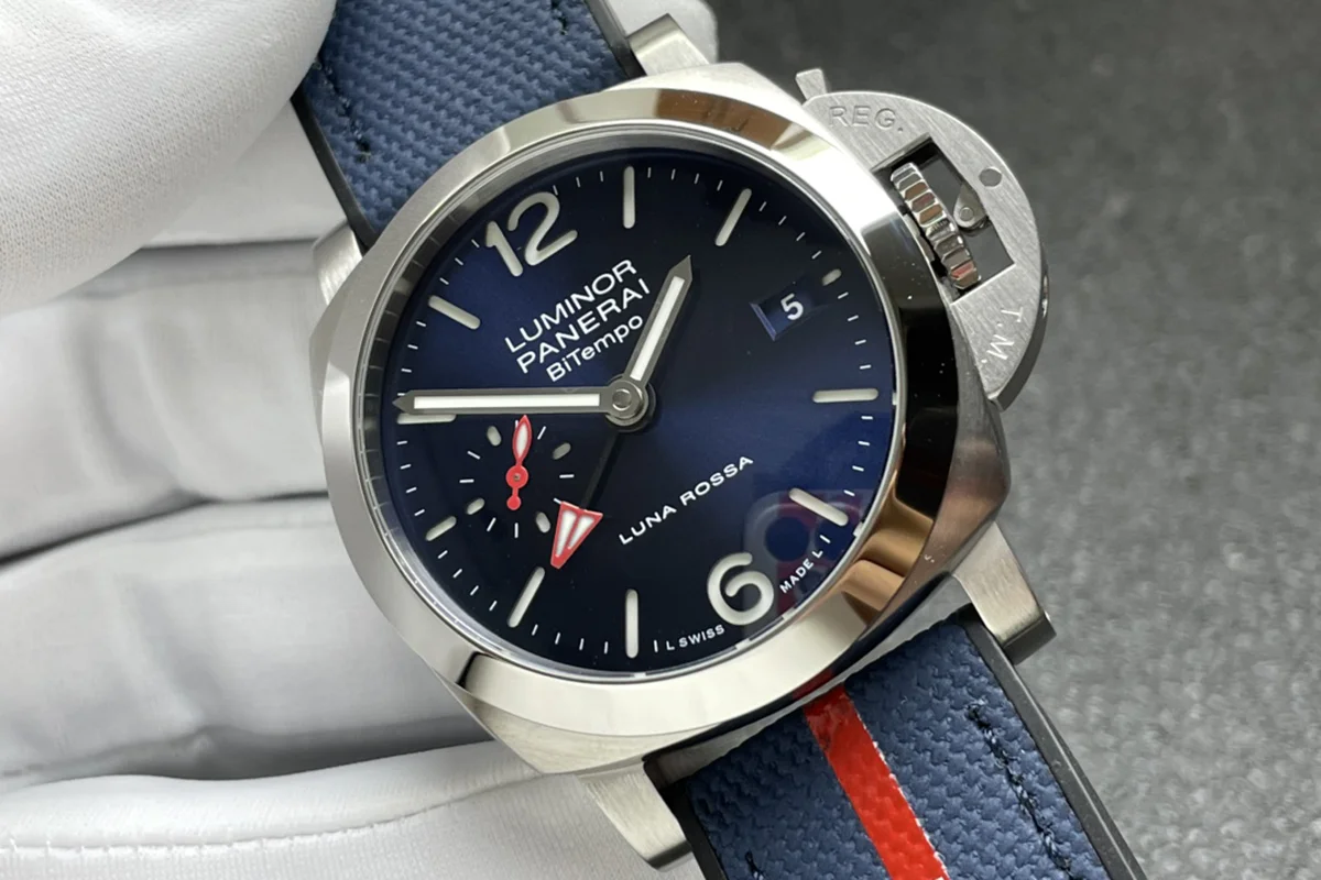 PAM1404 Luminor Quaranta BiTempo Luna Rossa 40mm