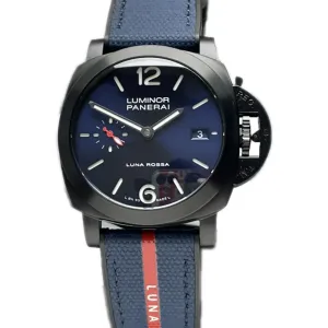 PAM1408 Luminor Quaranta Steel DLC Luna Rossa 40mm
