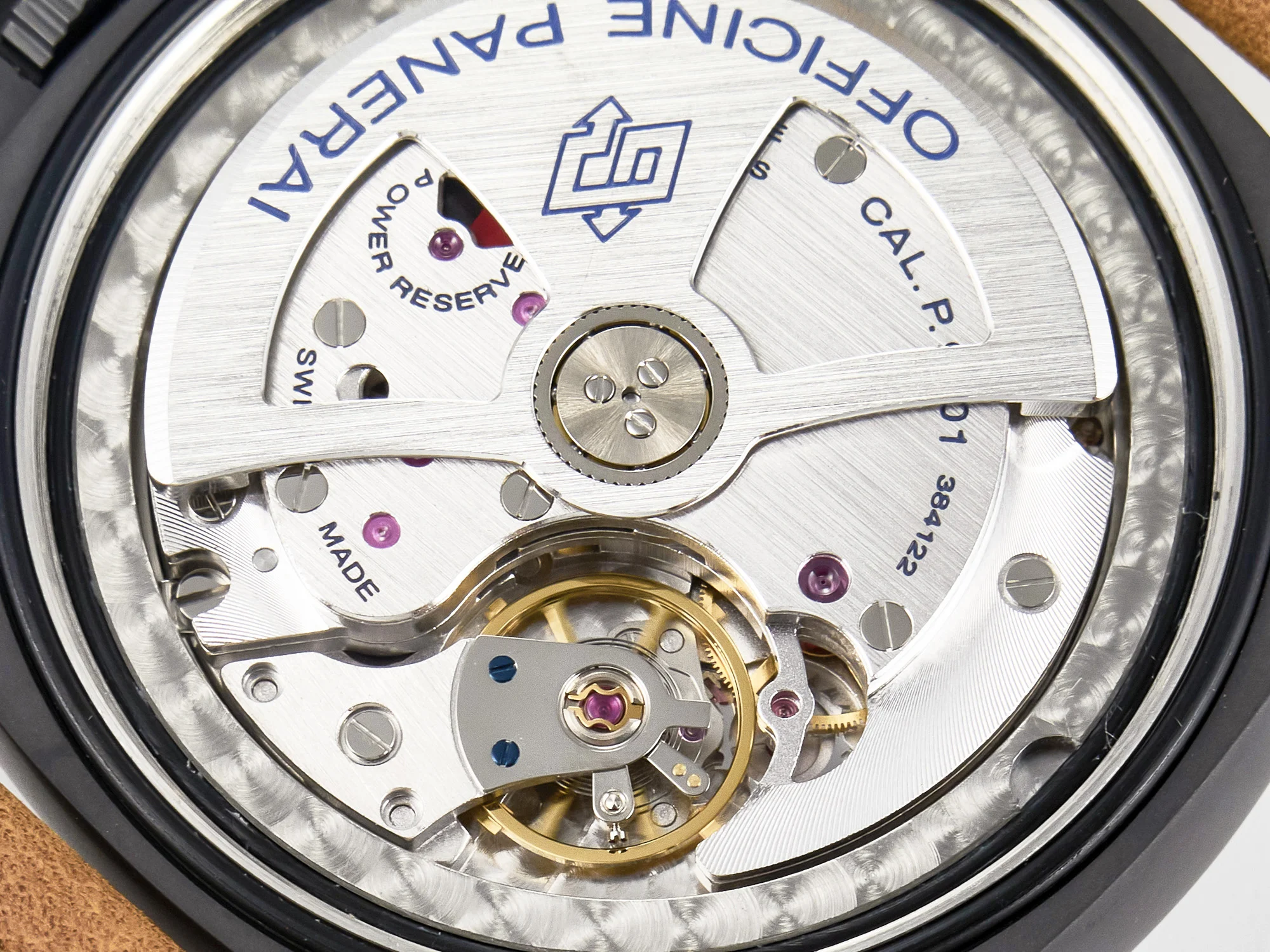 PAM441 Luminor Due VSF Best Edition Black Dial Black Carbon Bezel on Brown Asso Strap AXXXIV