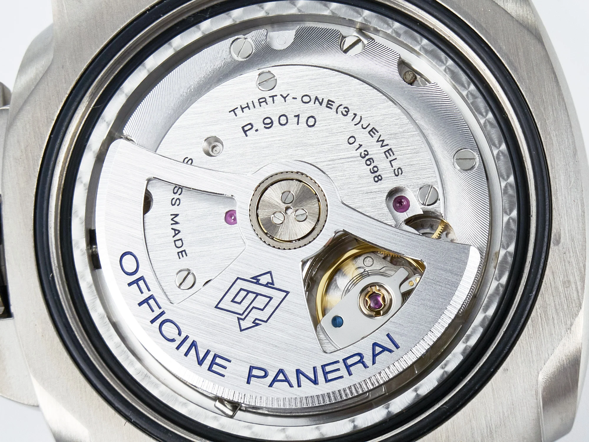 PAM984 Mike Horn Submersible VSF 1:1 Best Edition Black Dial on Black Nylon Strap P.9010 Clone
