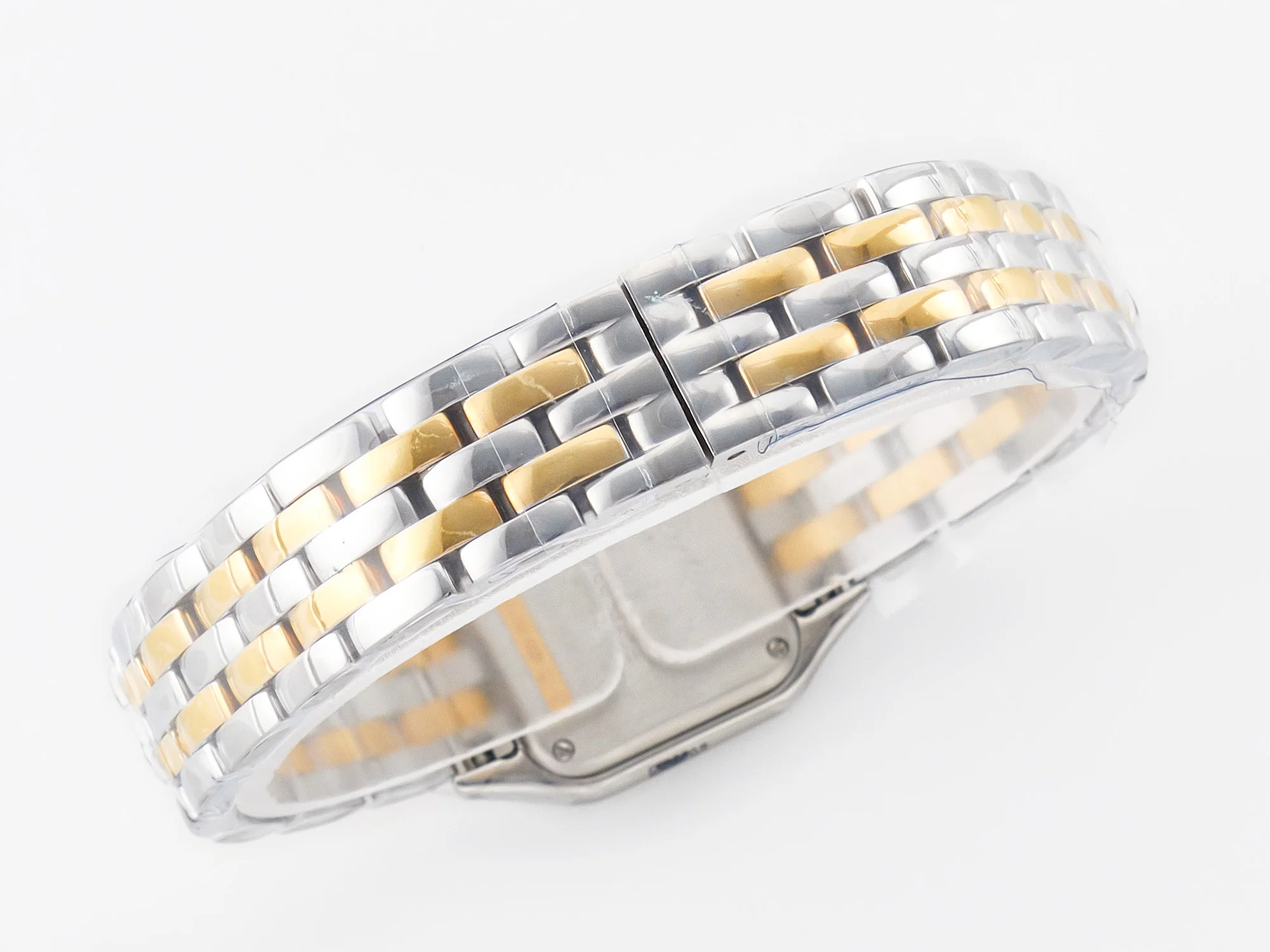 Panthère Secrete Ladies 22mm SS/YG 8848F 1:1 Best Edition White Dial on SS/YG Bracelet Ronda Quartz