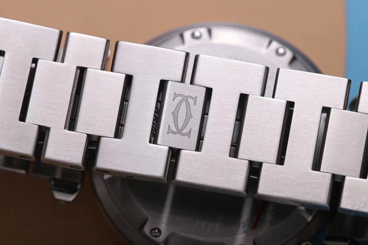 Pasha de Cartier Pink Dial 35mm in Bracelet