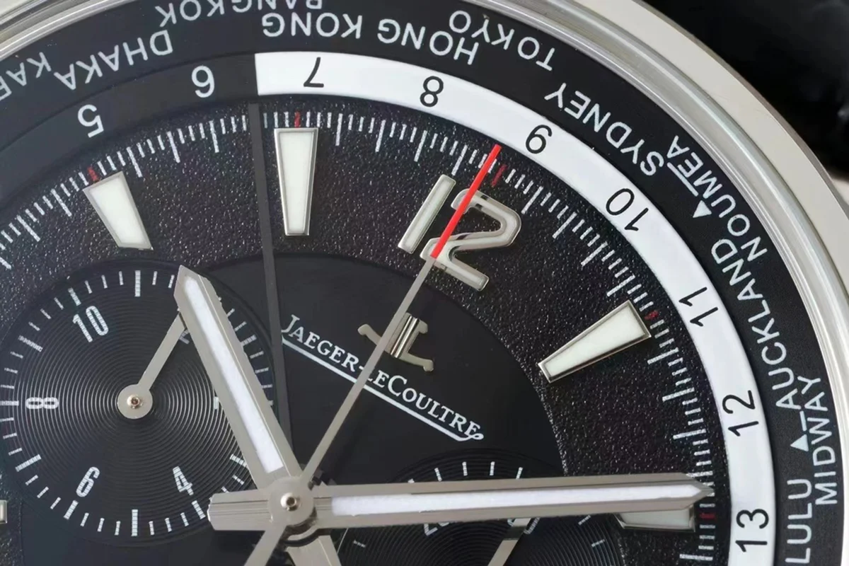 Polaris Chronograph Worldtime Black Dial Ref. Q905T470