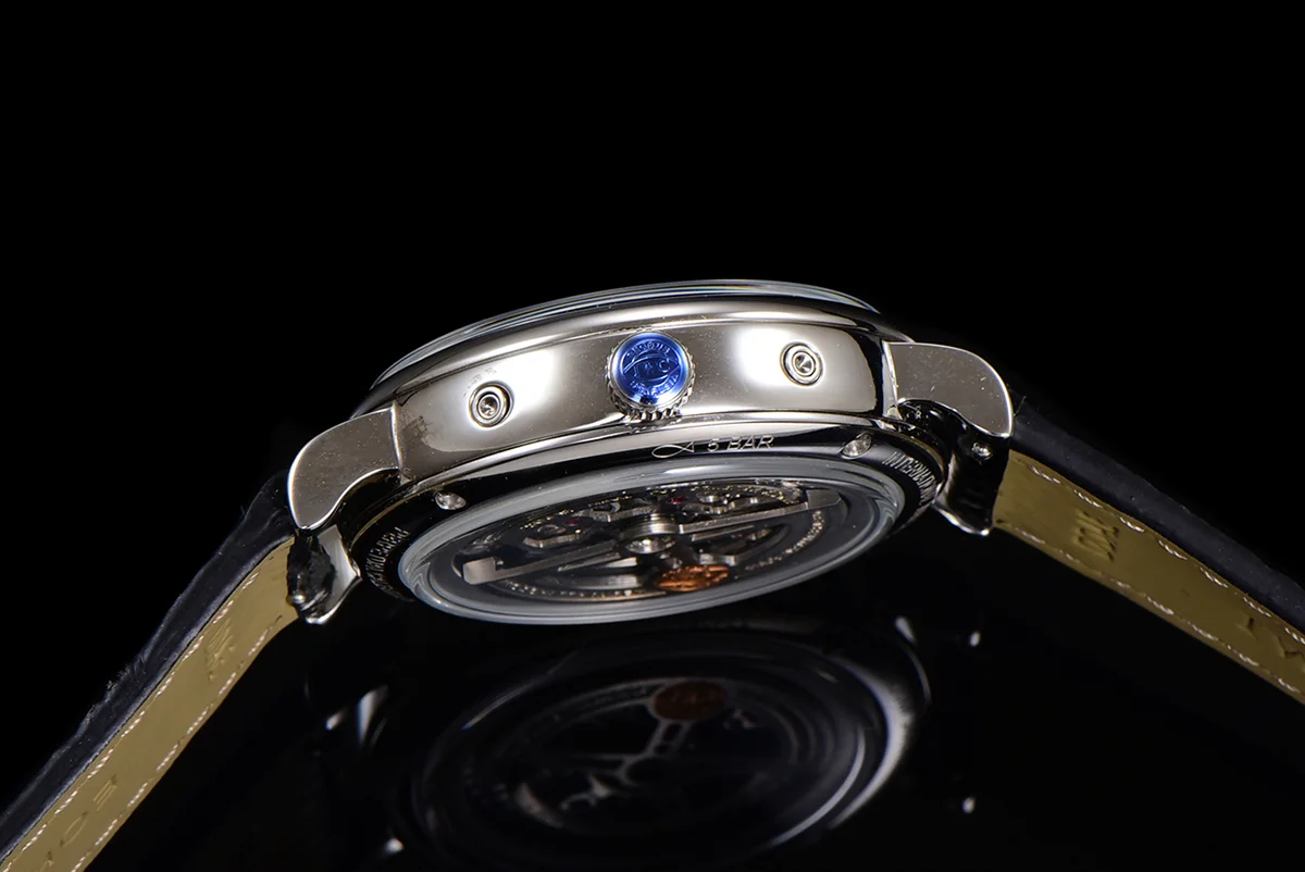 Portofino Perpetual Calendar IW3446 Blue Dial in Steel