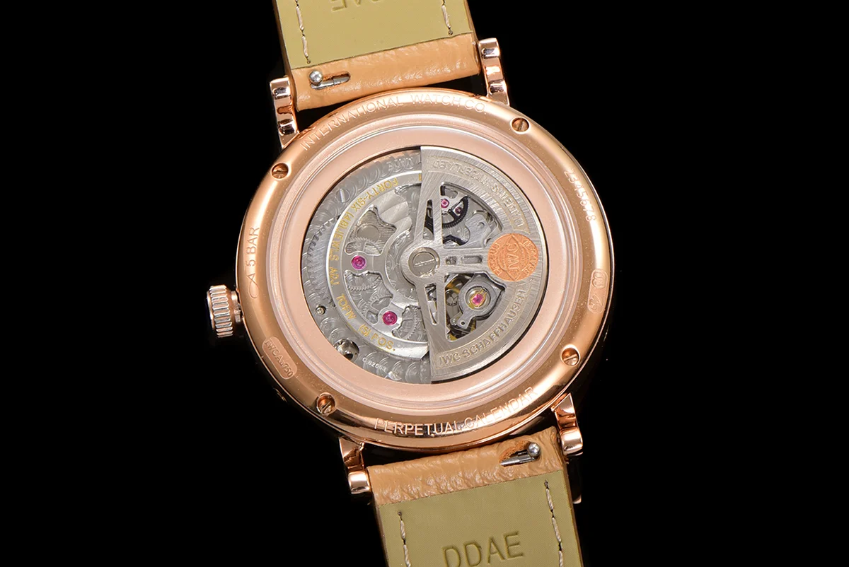 Portofino Perpetual Calendar IW3446 White Dial in Rose Gold