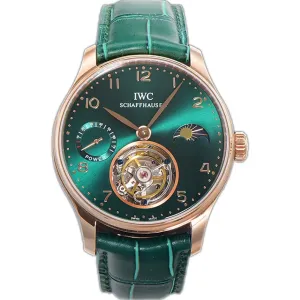Portugese Tourbillon Green Dial on Rose Gold