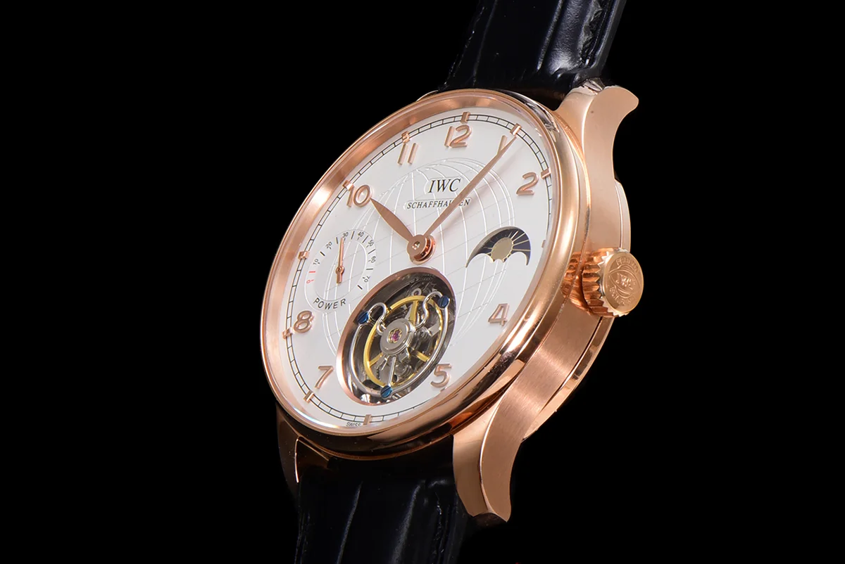 Portugese Tourbillon White Dial on Rose Gold