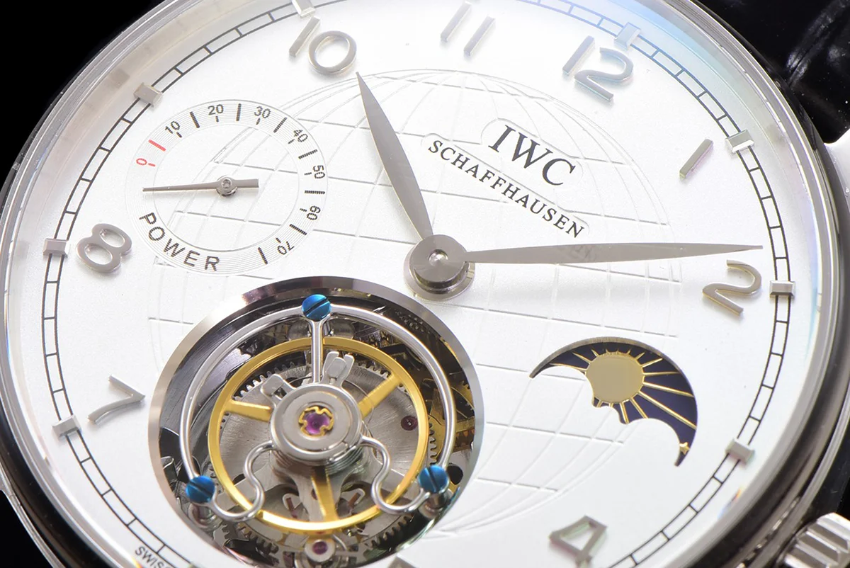 Portugese Tourbillon White Dial on Steel