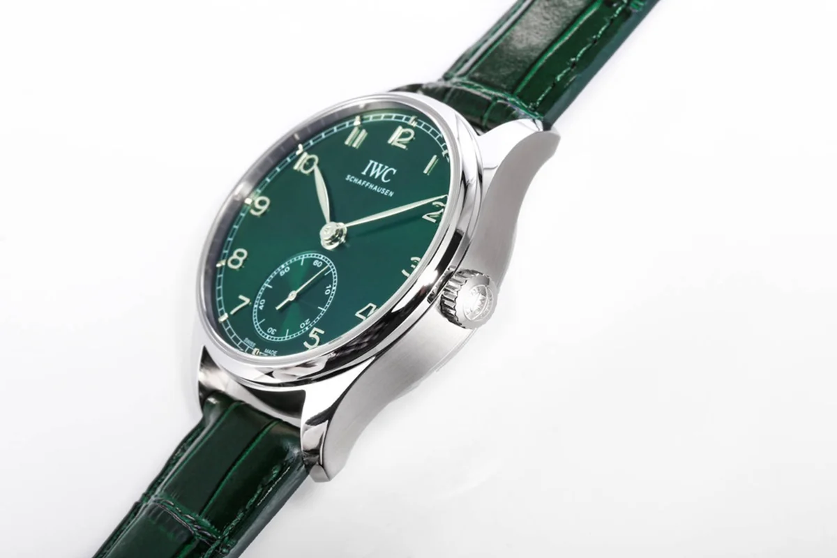 Portugieser Automatic 40 IW358310 Green Dial in Steel