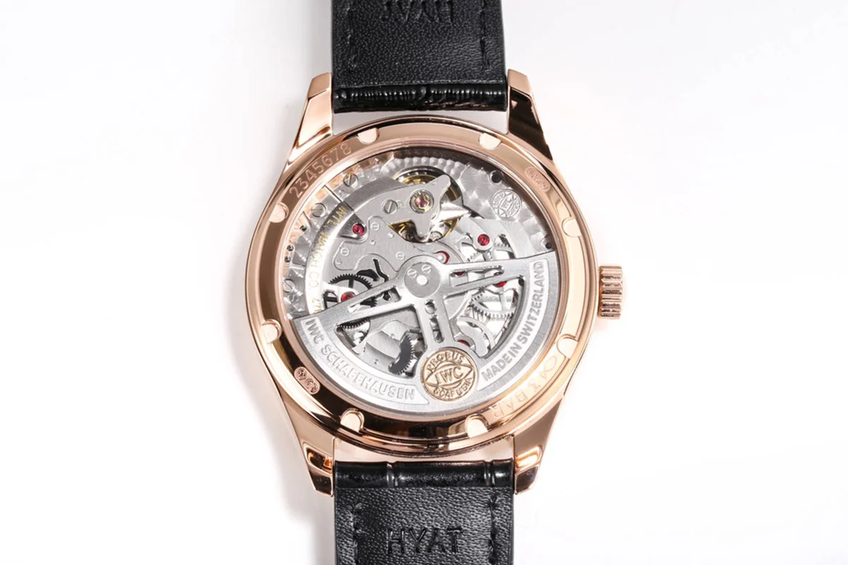 Portugieser Automatic 40 IW358401 Black Dial in Rose Gold