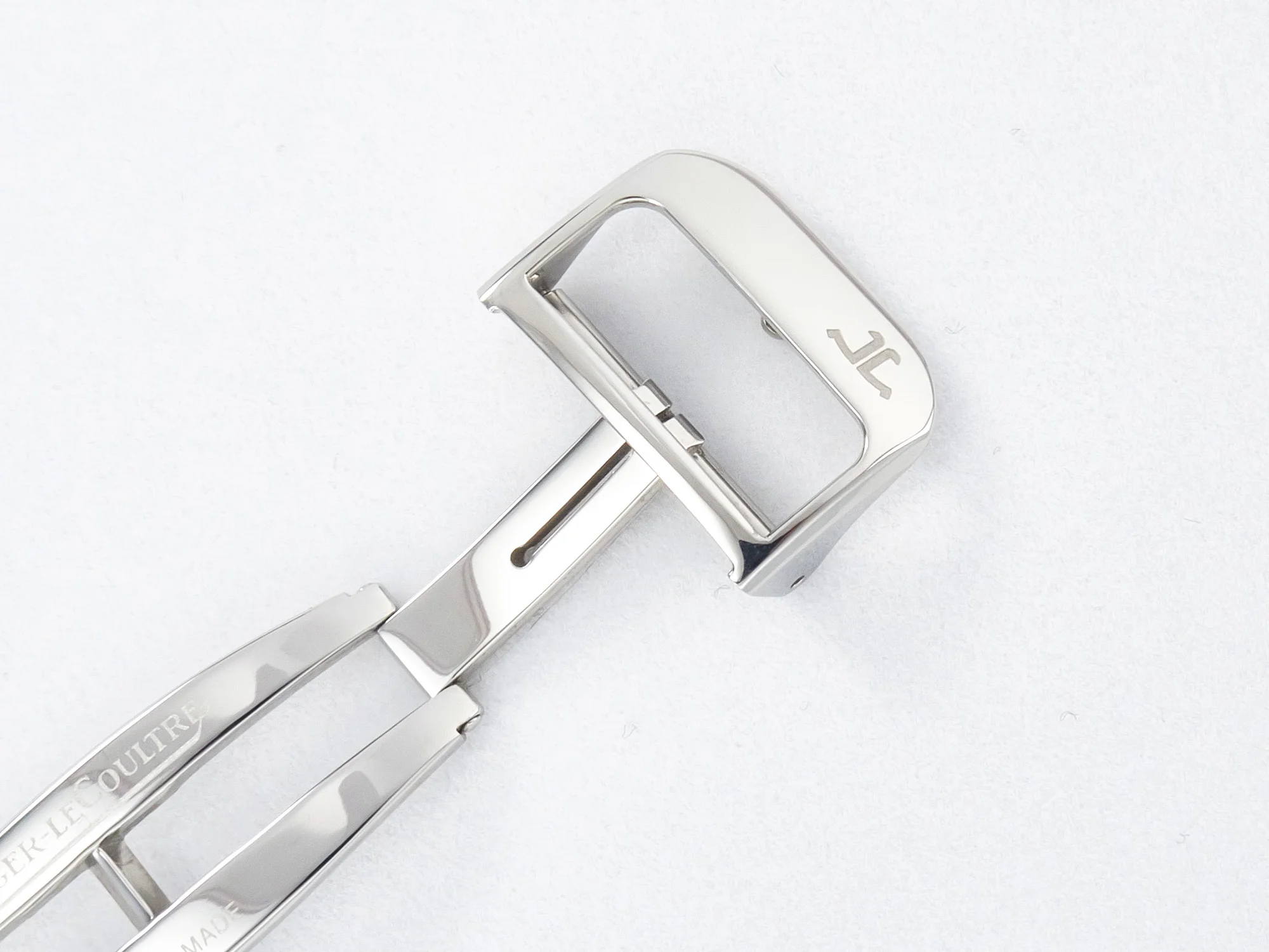 Reverso Classic Duoface Small Seconds SS MGF Best Edition White Guilloché Dial on Black Leather Strap A854A