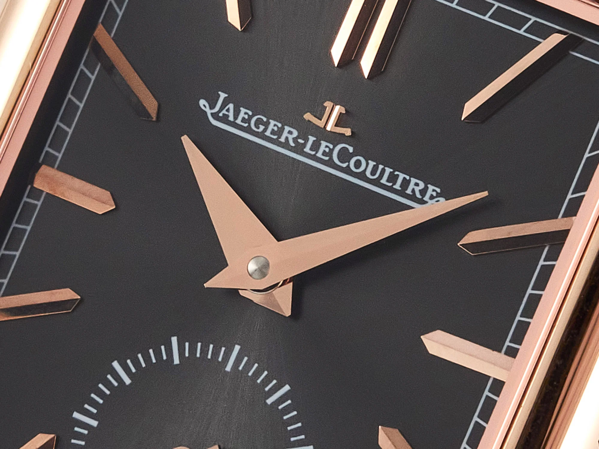 Reverso Tribute Duoface Small Seconds RG MGF Best Edition Black Dial on Red Leather Strap A854A