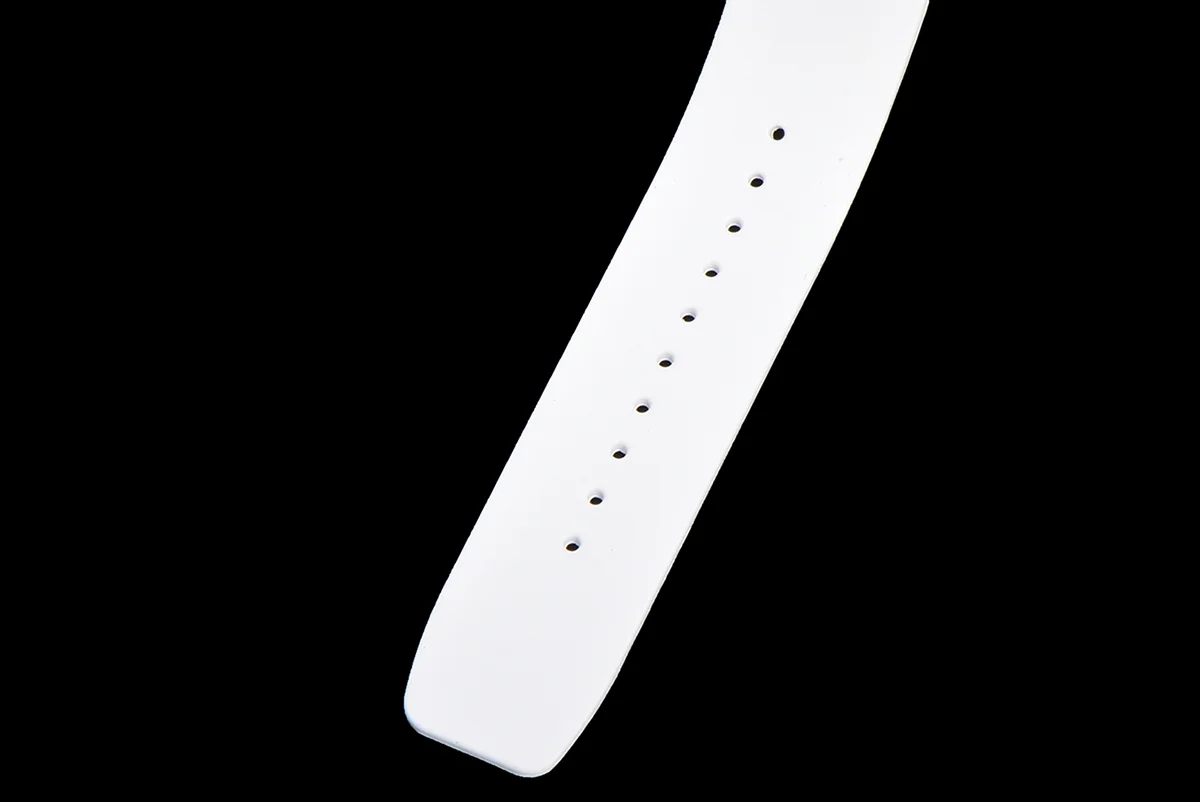 RM 007 Automatic Ladies White Ceramic Red Lips